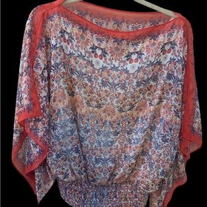 Max Studio scarf blouse